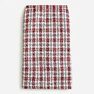 NWT J.Crew Pencil Skirt in Painterly Tweed